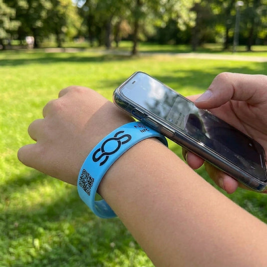 SOS Notfall-Armband Kids