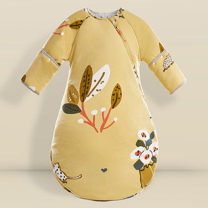 Children's Thickened Velvet Anti-Kick Sleeping Bag