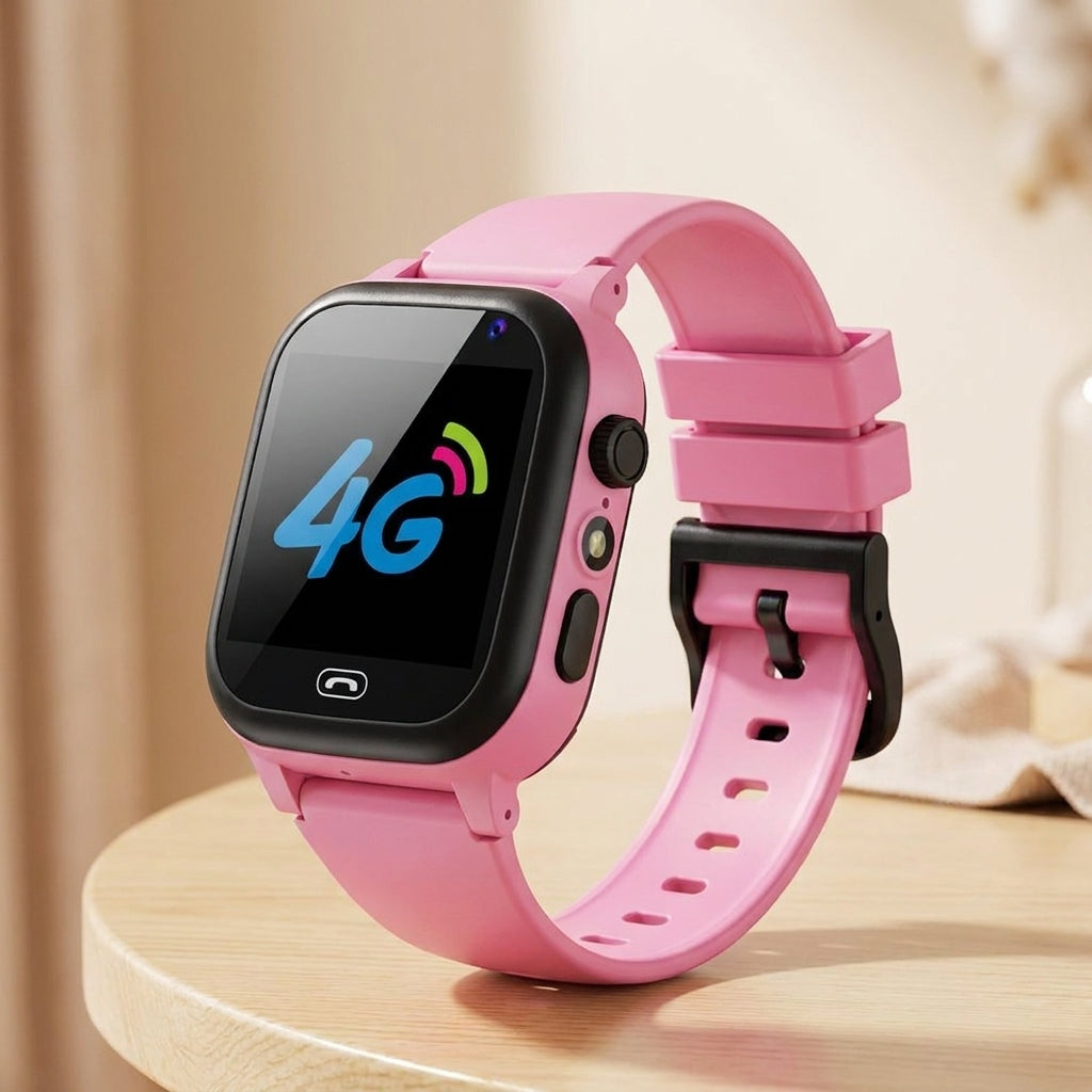 GPS Smartwatch Kinder mit SOS-Funktion - Videoanruf & Ortung