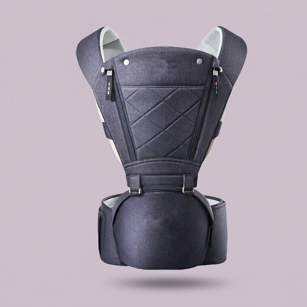 Baby Carrier with Bear Hip Seat for Front Carrying