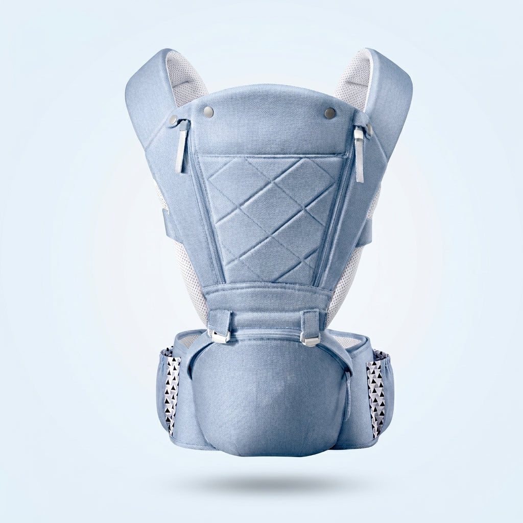 Baby Carrier with Bear Hip Seat for Front Carrying