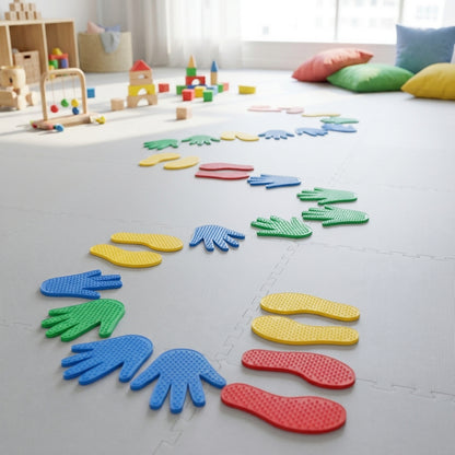 Interaktives Lernspiel Hände und Füße für Kinder