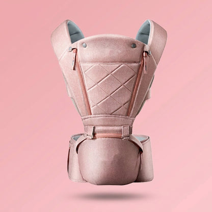 Baby Carrier with Bear Hip Seat for Front Carrying