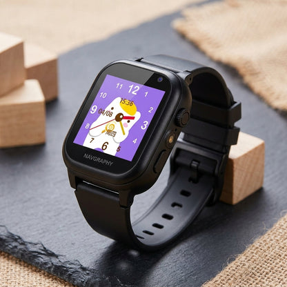 GPS Smartwatch Kinder mit SOS-Funktion - Videoanruf & Ortung