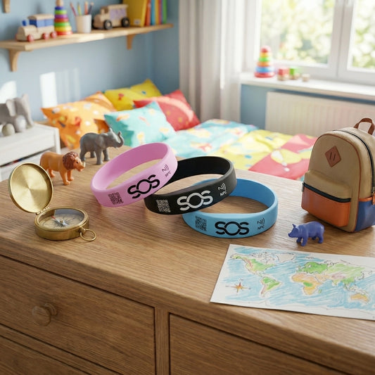 SOS Notfall-Armband Kids