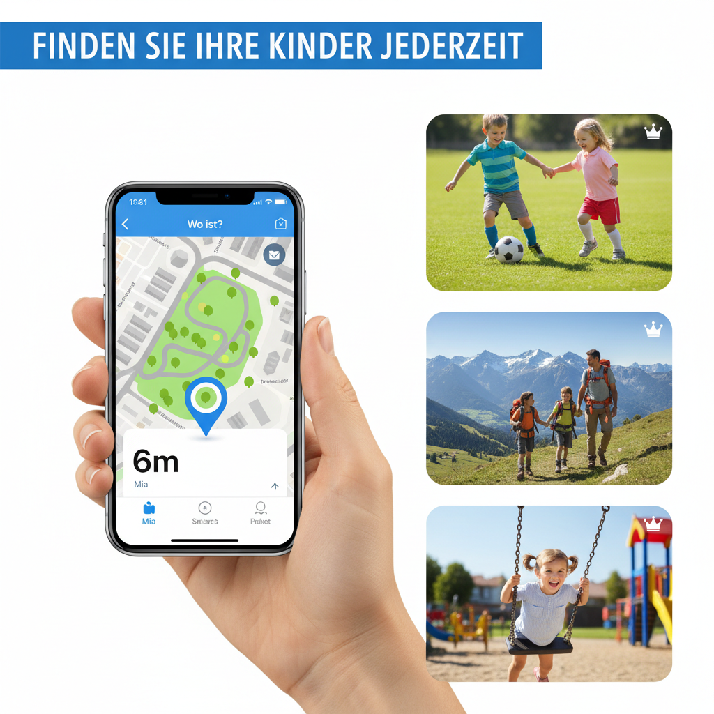Finden Sie Ihre Kinder jederzeit - AirTag Tracking