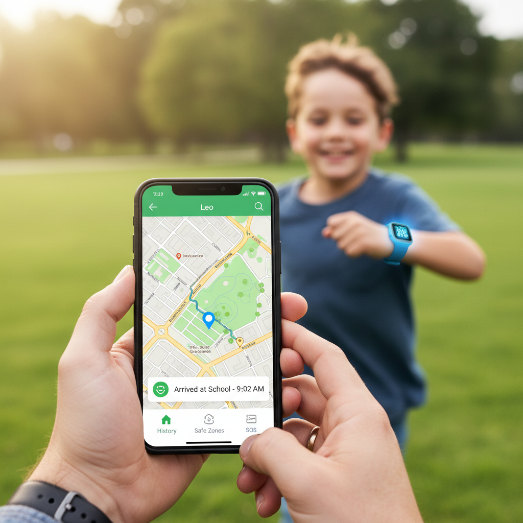 GPS-Tracking auf Smartphone