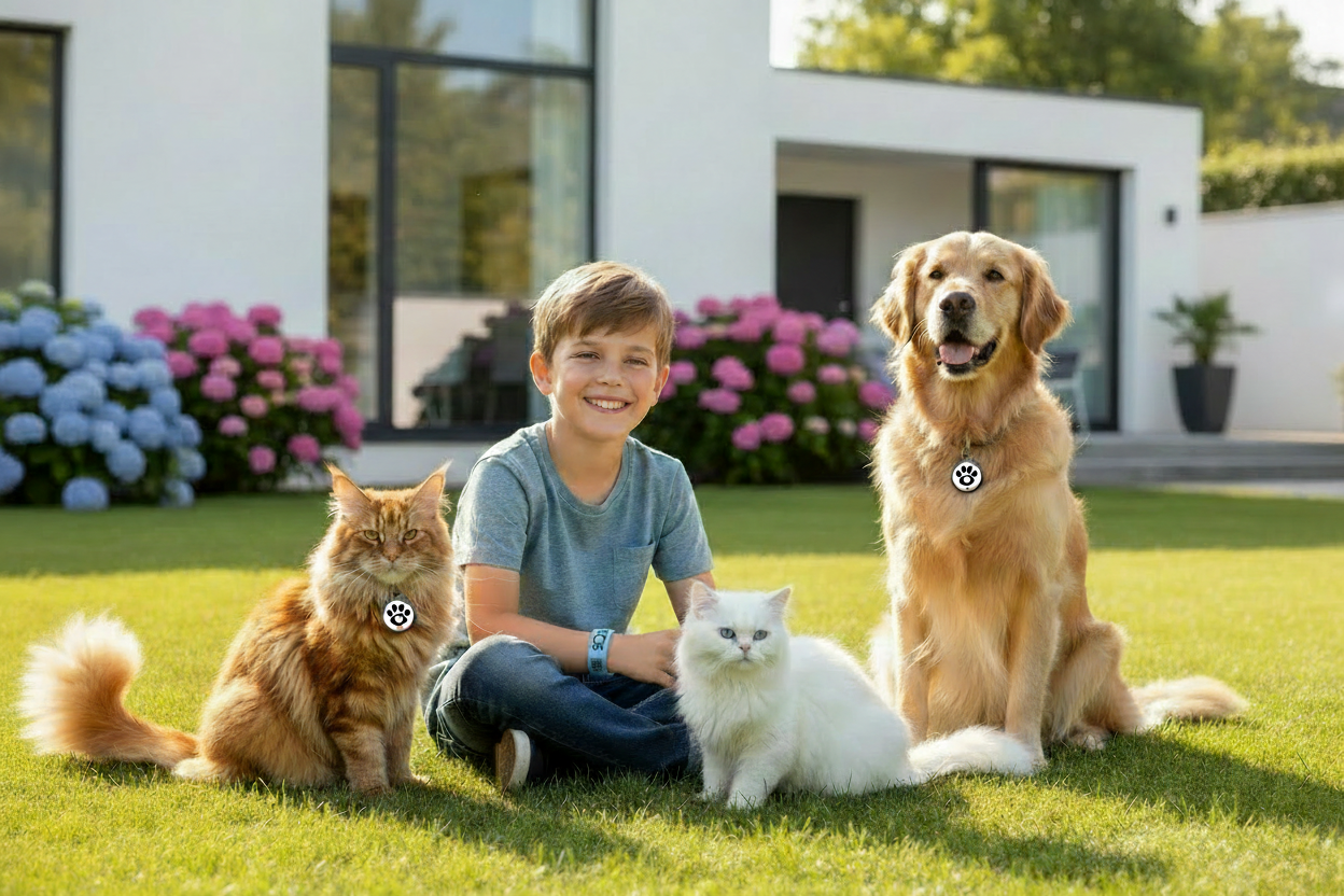 HelpMee Marke an der Perserkatze