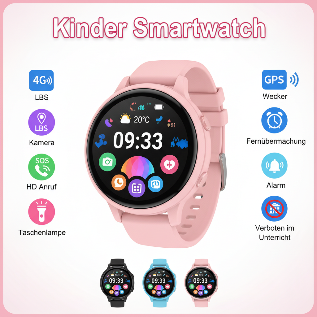 Kinder Smartwatch Übersicht