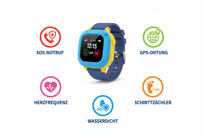 Smartwatch Funktionen auf Deutsch