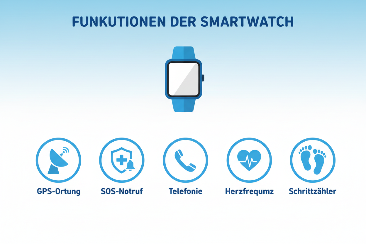 Smartwatch Funktionen Übersicht