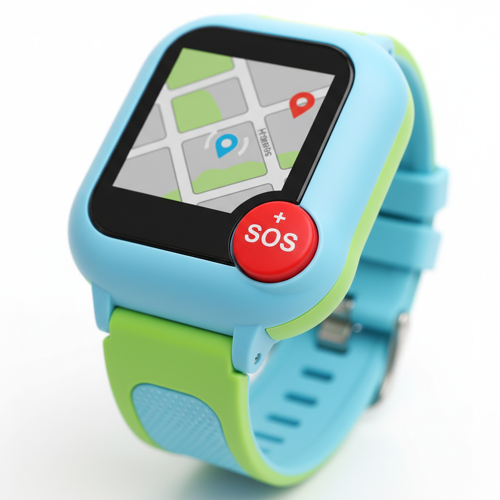 SOS-Button Detailaufnahme