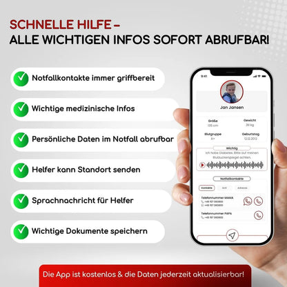 SOS Notfall-Armband Kids   CODE : https://www.help-mee.de/miriam-nadine